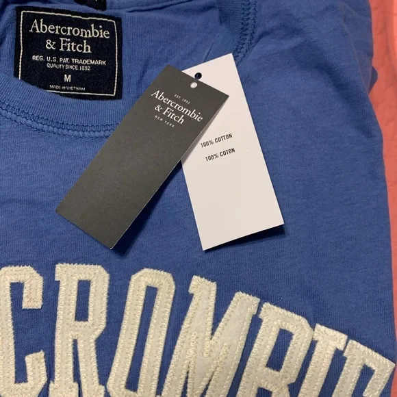 Vintage Abercrombie & Fitch Logo Tee - Picture 8 of 12